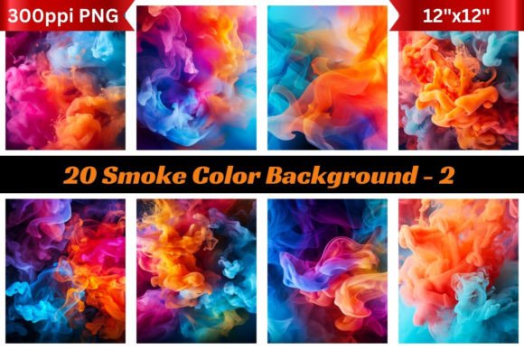 20 Smoke Color Backgrounds 2: Elevate Your Visual Projects