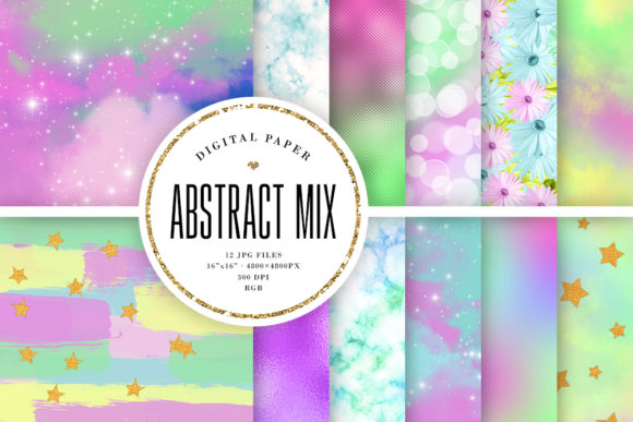 Abstract Backgrounds Mix: Your Go-To Collection for Dynamic Visuals