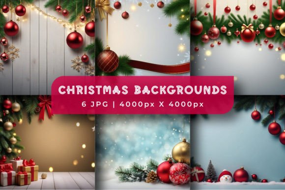 Christmas Background Digital Papers: A Designer’s Festive Toolkit