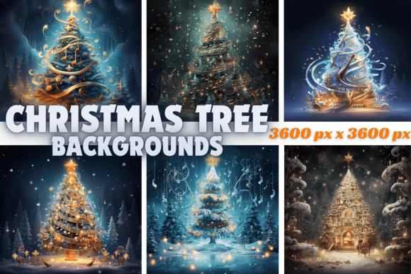 Christmas Tree Backgrounds: Elevate Your Holiday Designs