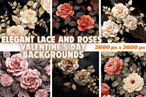 Elegant Lace and Roses Backgrounds: A Designer's Guide to Timeless Romance