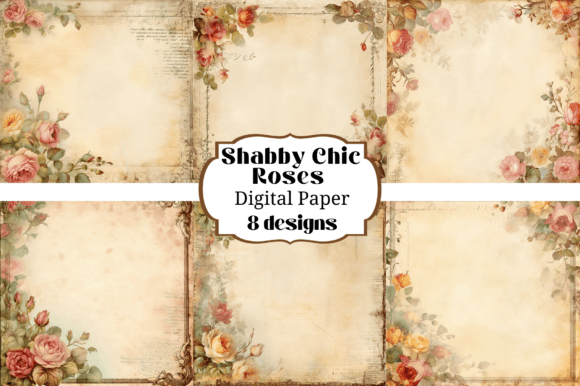 Embrace Timeless Elegance with Vintage Shabby Chic Journal Backgrounds