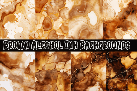 Explore Brown Alcohol Ink Backgrounds
