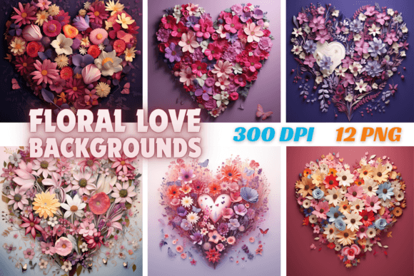 Floral Love Valentine's Day Backgrounds: A Designer's Guide
