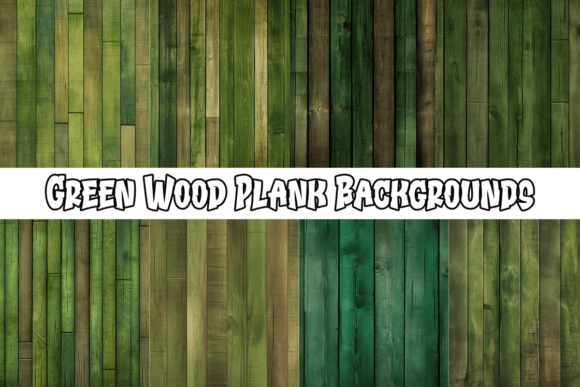 Green Wood Plank Backgrounds: A Fresh Canvas for Modern Design