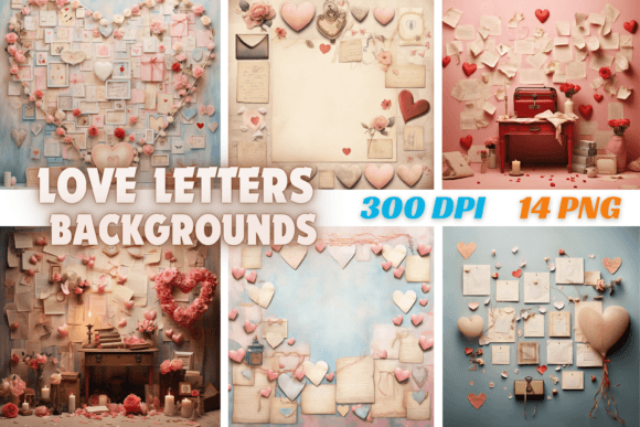 Love Letters Valentine's Day Backgrounds: A Designer's Guide to Romantic Visuals