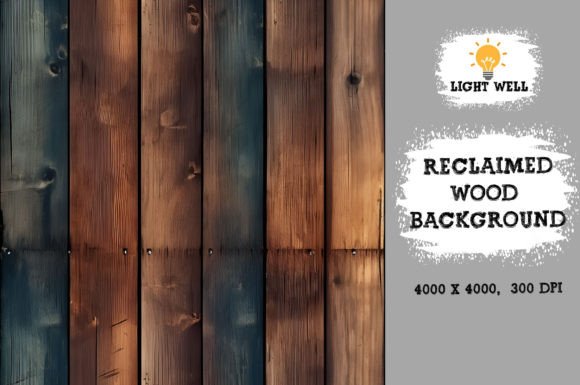 Reclaimed Wood Backgrounds: A Digital Texture with Authentic Character